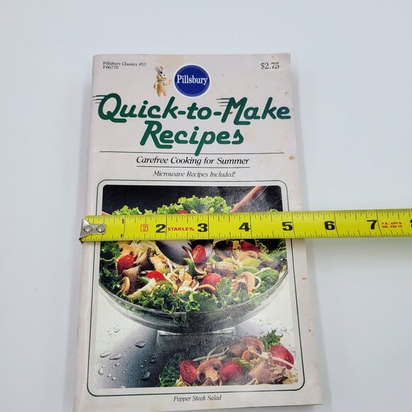 Pillsbury Cookbooks Lot Of 5 1989 1993 Bake-Off Holiday Come For Dinner Recipe C - Picture 7 of 8